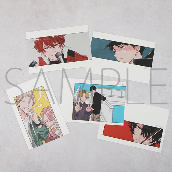 Vorbestellung Given Exhibition Merchandise Postkartenset C