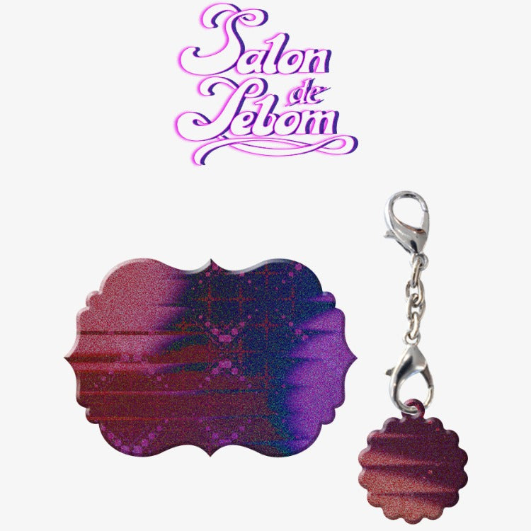 SALON DE LEBOM Namensschild + Anhänger Set