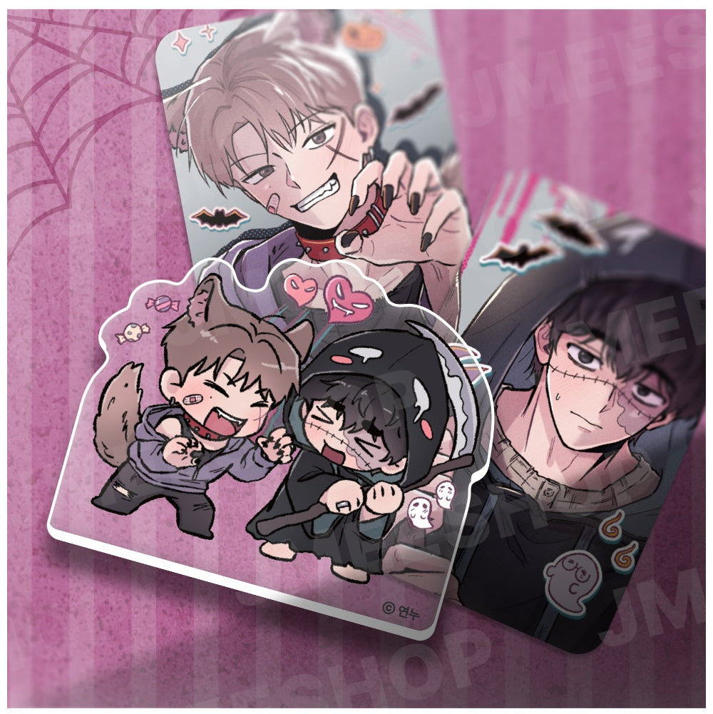 Vorbestellung While You Weren't Watching Halloween Acryl Block