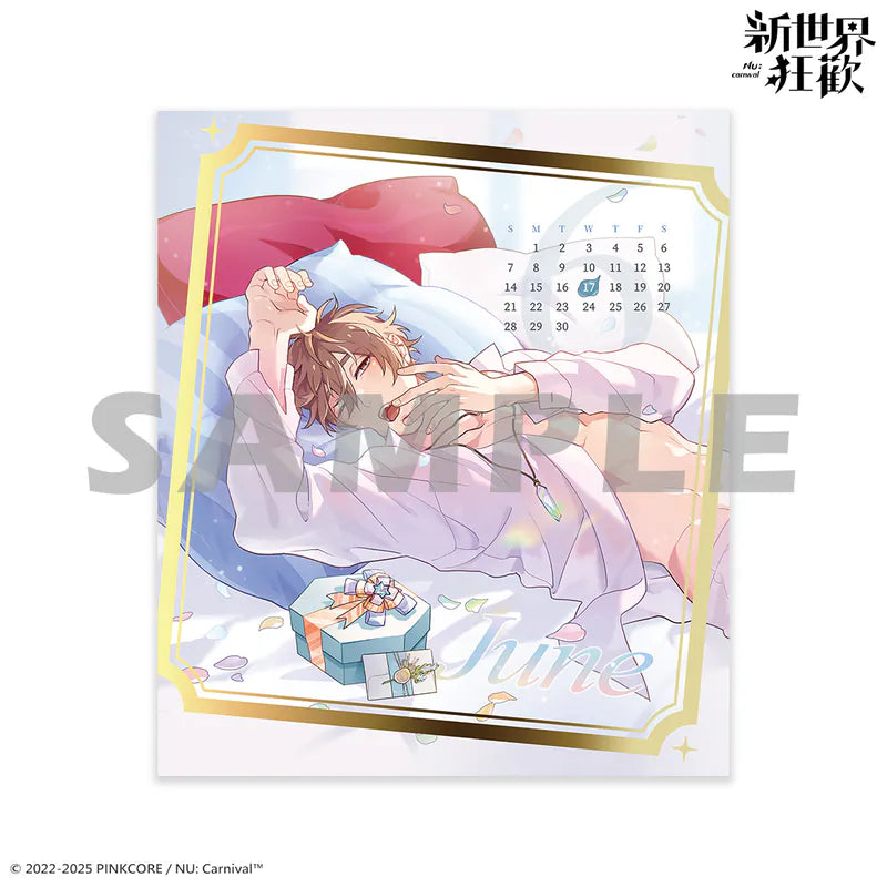 Vorbestellung NU: Carnival Birthday Time Series Tischkalender 2026