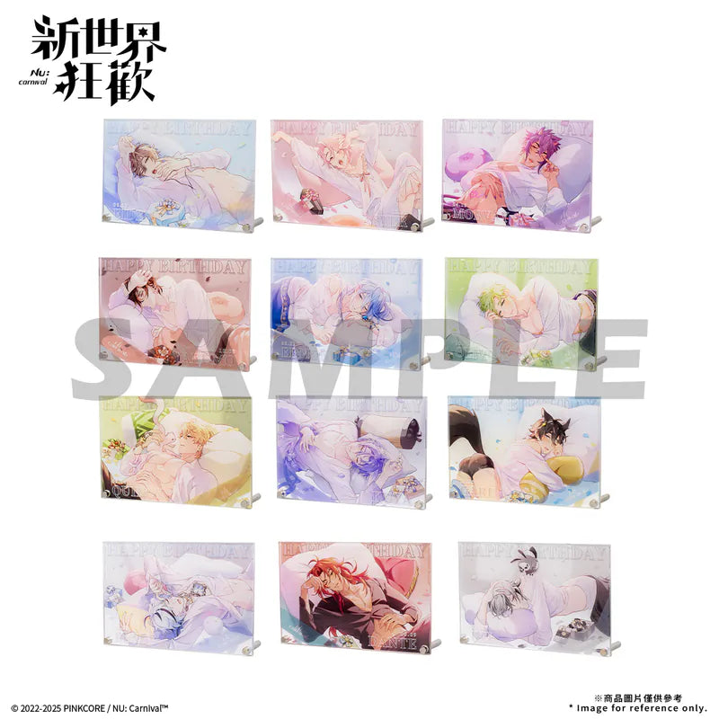 Vorbestellung NU: Carnival Birthday Time Series Mehrlagiges Acryl Photo Bild
