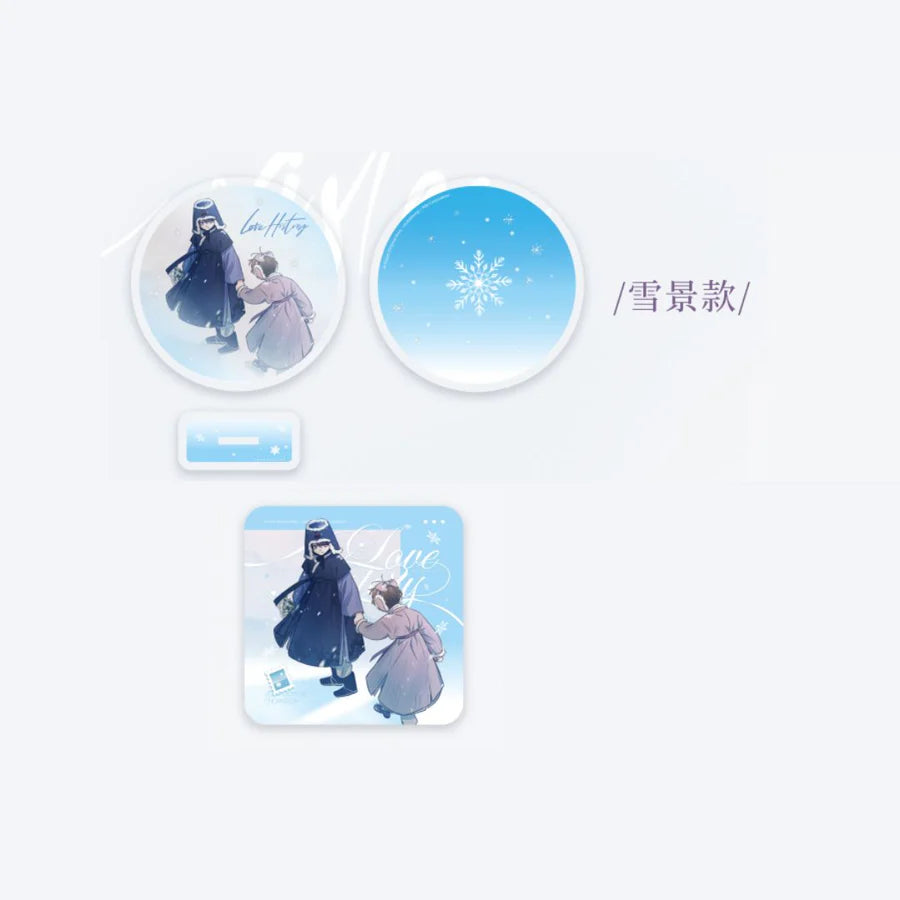 Vorbestellung Love History Caused by Willful Negligence "Snow" Merchandise