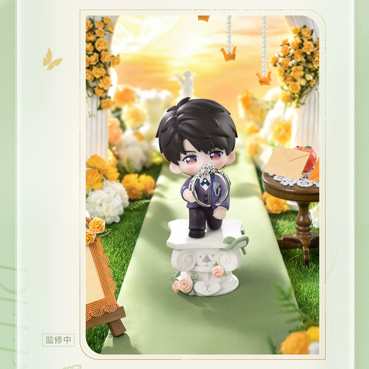 Love and Deepspace · Witnessed in Deep Space · „Vow Between Fingers“ Ring Holder Figure