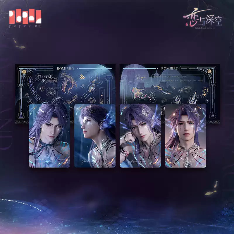 Vorbestellung Love and Deepspace · Rafayel Lemurian Sea God Photo Card Set