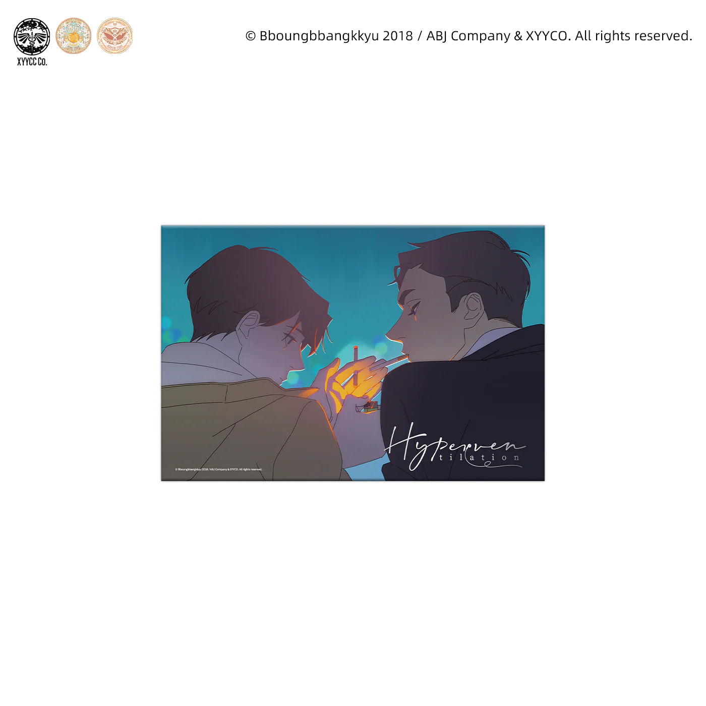 Vorbestellung Hyperventilation "White Prologue" Merchandise