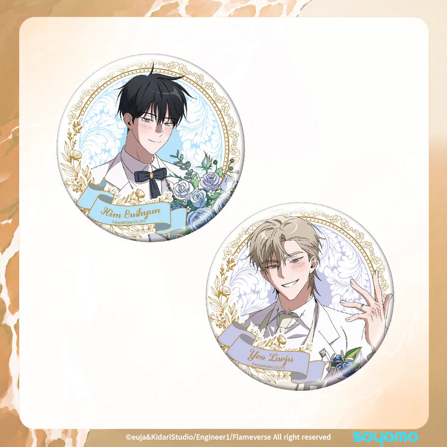Vorbestellung Low Tide in Twilight Wedding Button Set