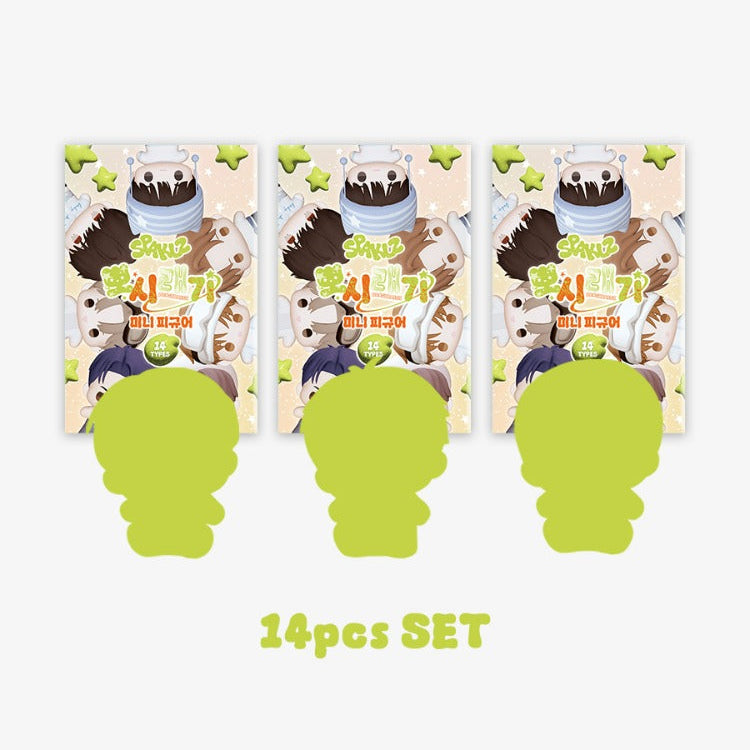 Vorbestellung SPAKLZ 2026 WORLD TOUR - BBOSIRAEGI MINI FIGUREN SET 14 Stück