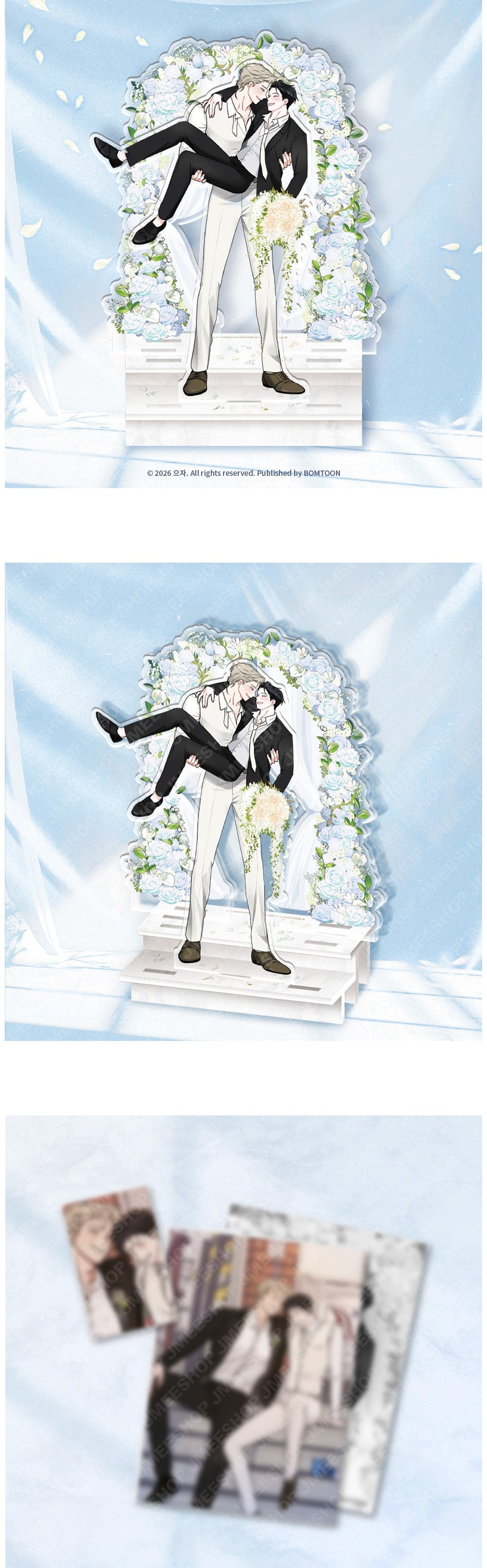 Vorbestellung Low Tide in Twilight Wedding Acryl Aufsteller