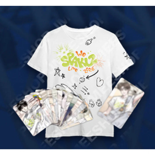 Vorbestellung SPAKLZ 2026 WORLD TOUR - Konzert T-Shirt & Photocard Set