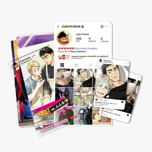 Vorbestellung 2025 LEZHIN: DAYBREAK Driver's High - J.EO. SNS Sticker Set
