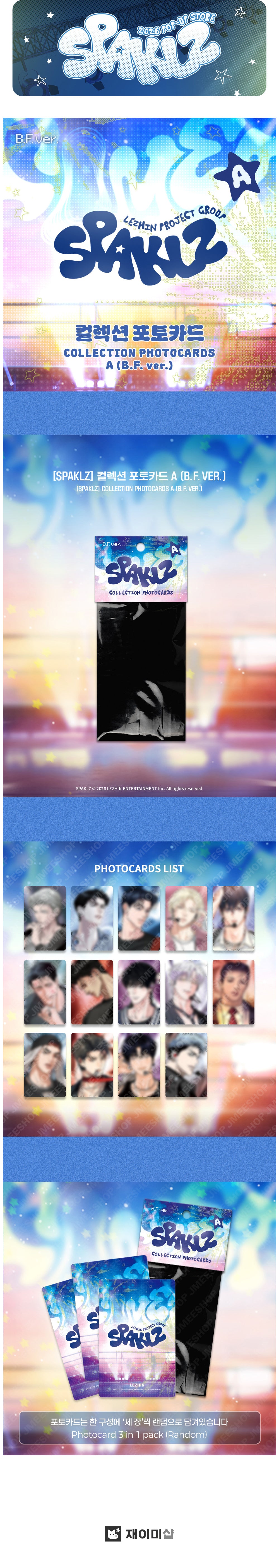 Vorbestellung SPAKLZ 2026 WORLD TOUR - Photo Card