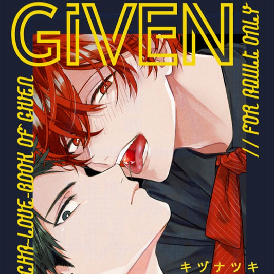 Vorbestellung Given 18+ Doujinshi