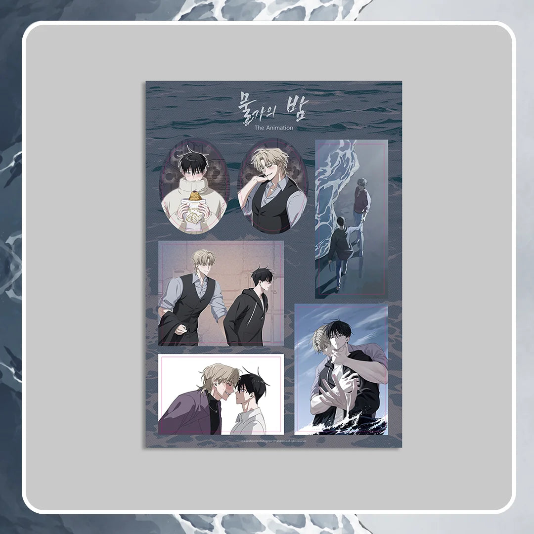 Low Tide in Twilight Sticker