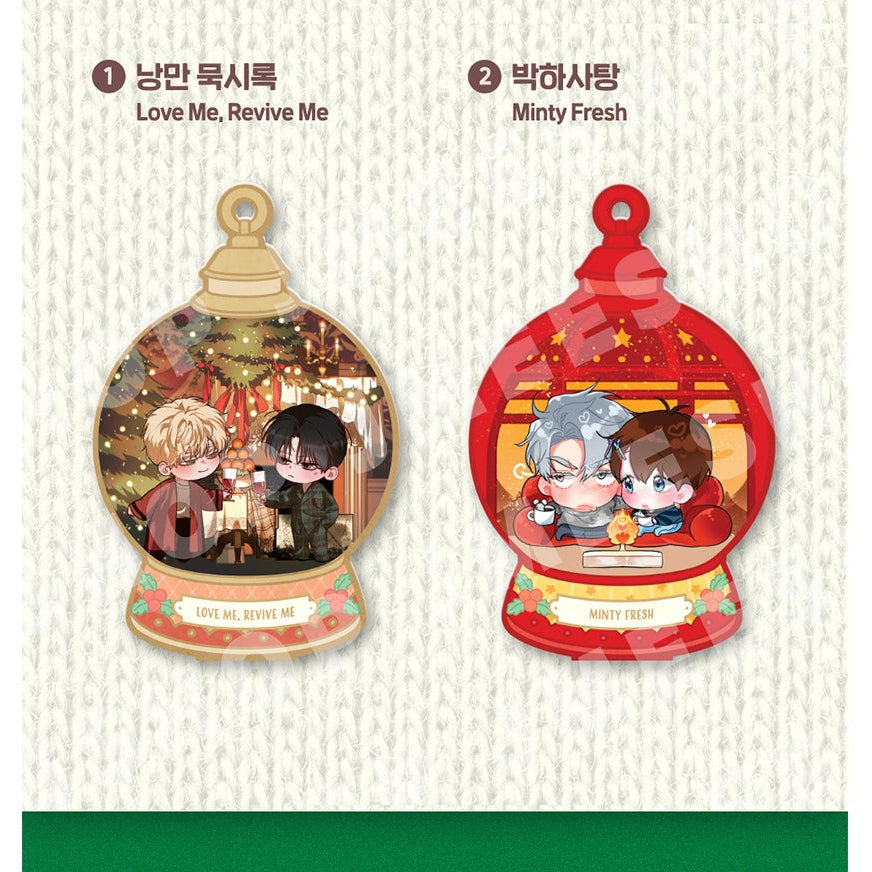 Vorbestellung Christmas Capsule Acryl Aufsteller + Ornament Postkarte