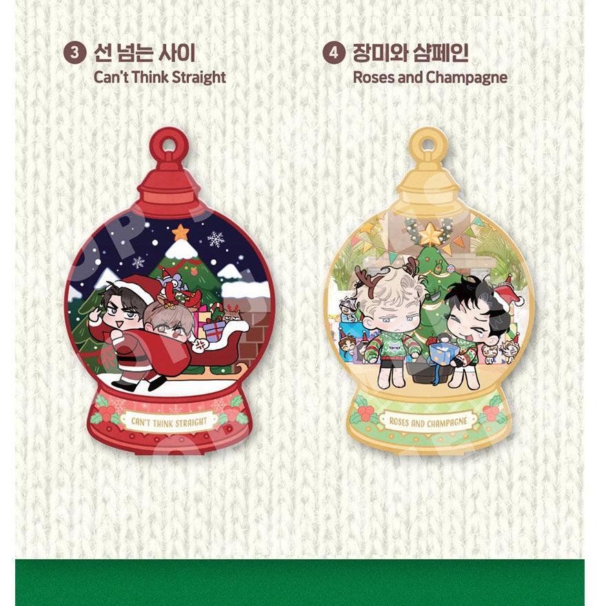 Vorbestellung Christmas Capsule Acryl Aufsteller + Ornament Postkarte