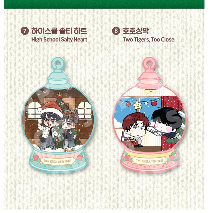 Vorbestellung Christmas Capsule Acryl Aufsteller + Ornament Postkarte