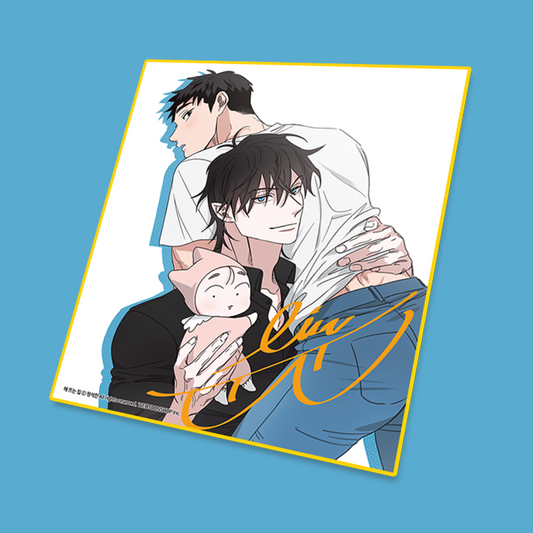 Vorbestellung OUR SUNNY DAYS Artboard mit gedrucktem Autogramm