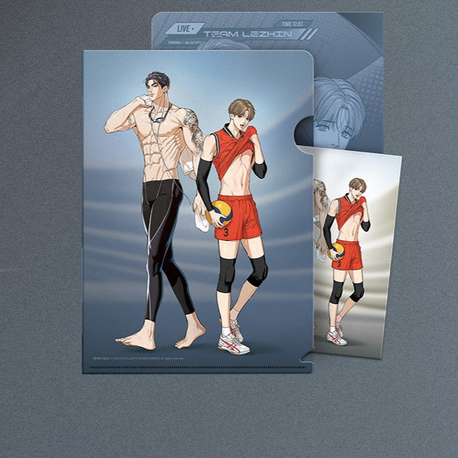 [TEAM LEZHIN] Clear File + Postkarte