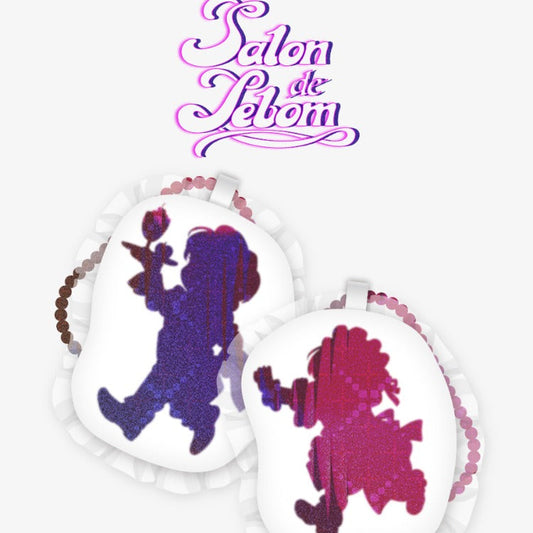 SALON DE LEBOM Spitzenkissen Anhänger Set
