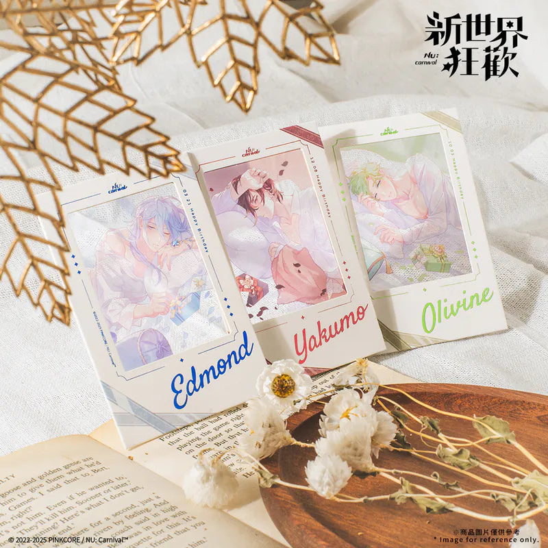 Vorbestellung NU: Carnival Birthday Time Series Polaroid-Style Karte