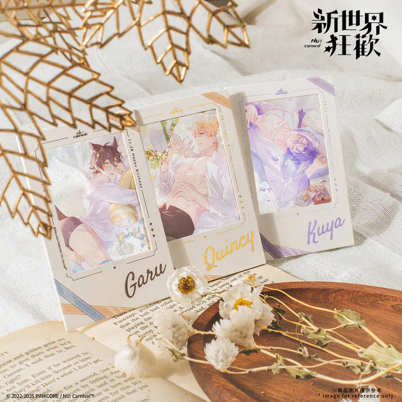 Vorbestellung NU: Carnival Birthday Time Series Polaroid-Style Karte