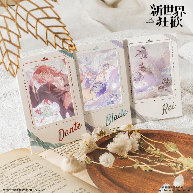 Vorbestellung NU: Carnival Birthday Time Series Polaroid-Style Karte