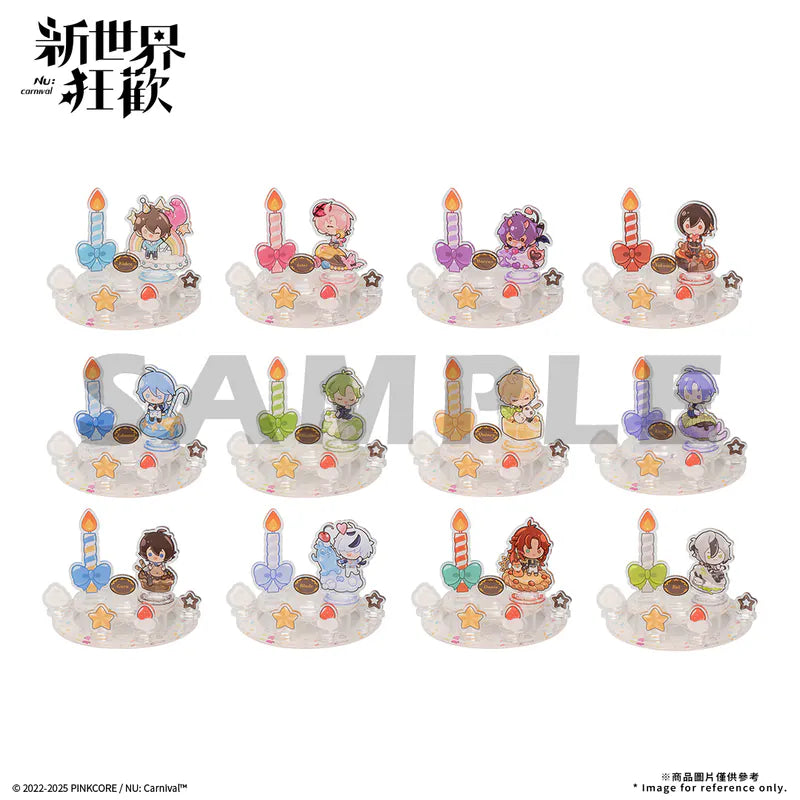 Vorbestellung NU: Carnival Birthday Time Series DIY Kuchen Acryl Aufsteller
