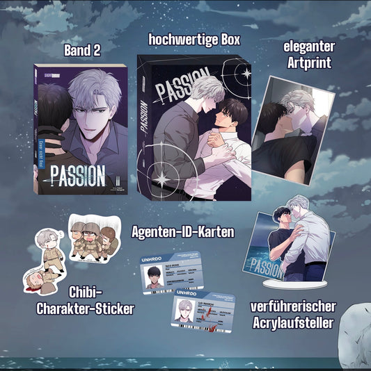 Vorbestellung Passion Limited Edition: Schmuckbox mit Band 02