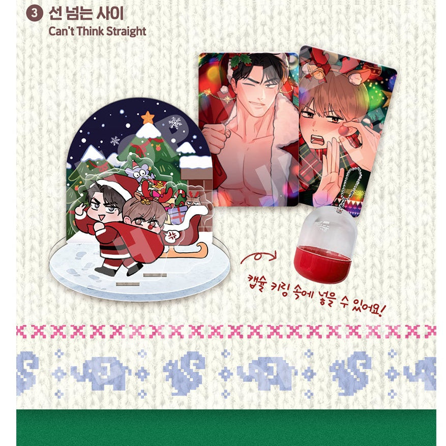 Vorbestellung Christmas Capsule Acryl Aufsteller + Ornament Postkarte