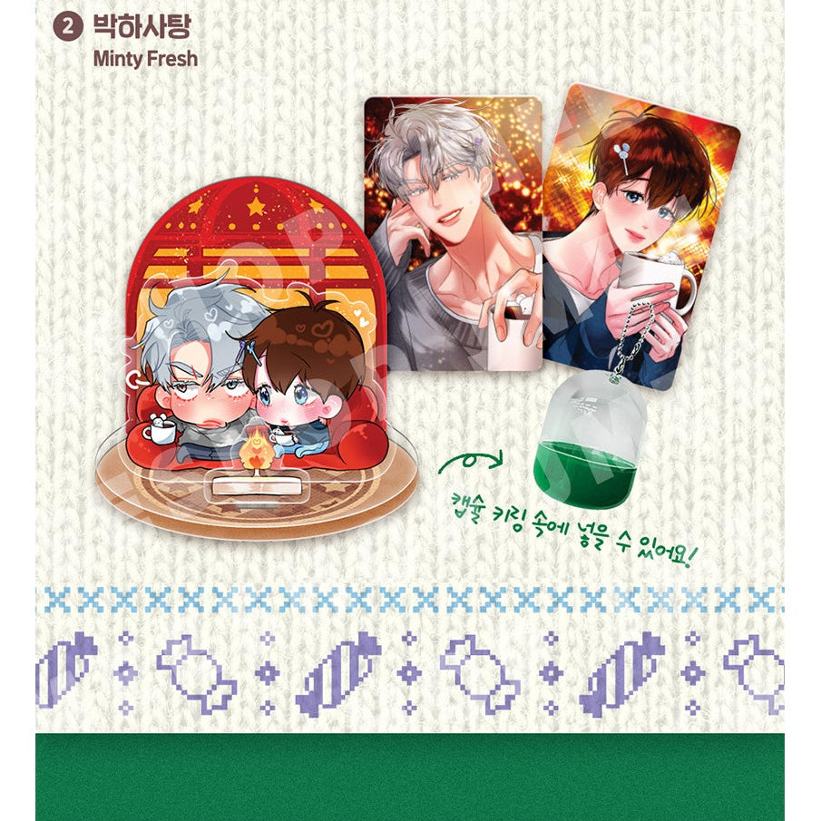 Vorbestellung Christmas Capsule Acryl Aufsteller + Ornament Postkarte