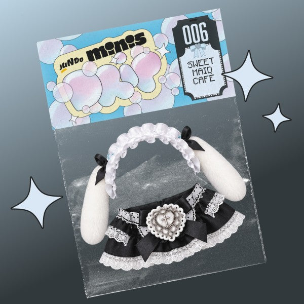 Mini Plüsh Anhänger "Sweet Maid Cafe" Outfit