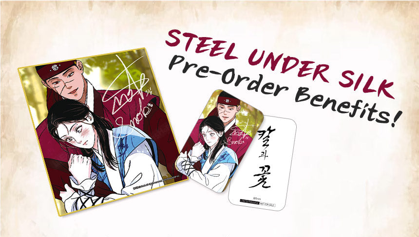 Vorbestellung STEEL UNDER SILK Shikishi + Photo Card