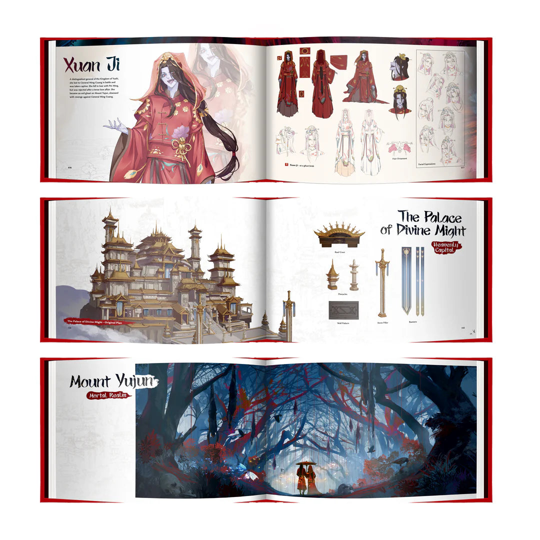 Vorbestellung TGCF The Art of Heaven Official's Blessing: One flower, One sword | Deluxe Edition Artbook