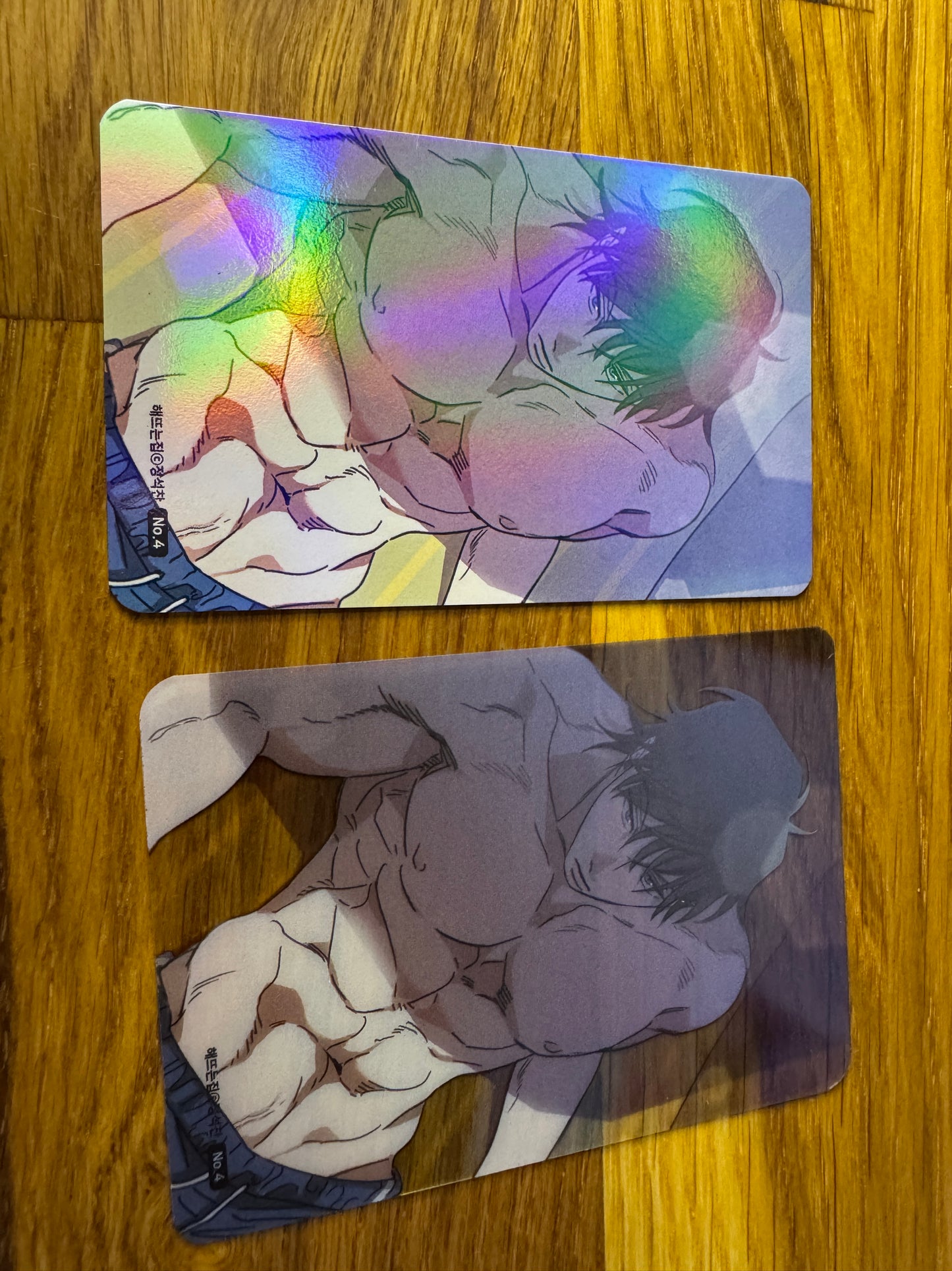 Einzelne Photo Cards verschiedener Serien