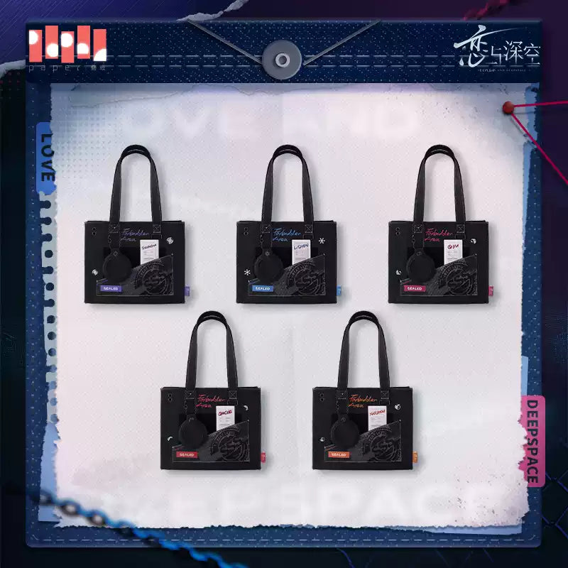 Vorbestellung Love and Deepspace · Restricted Area tracking series Tasche