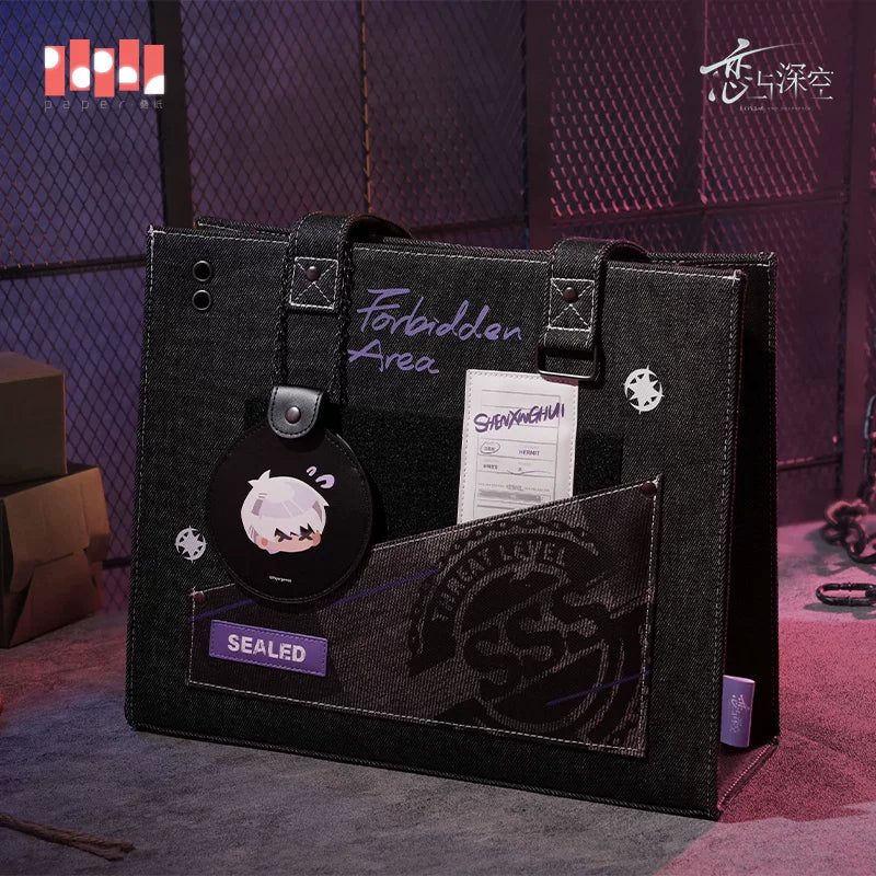 Vorbestellung Love and Deepspace · Restricted Area tracking series Tasche