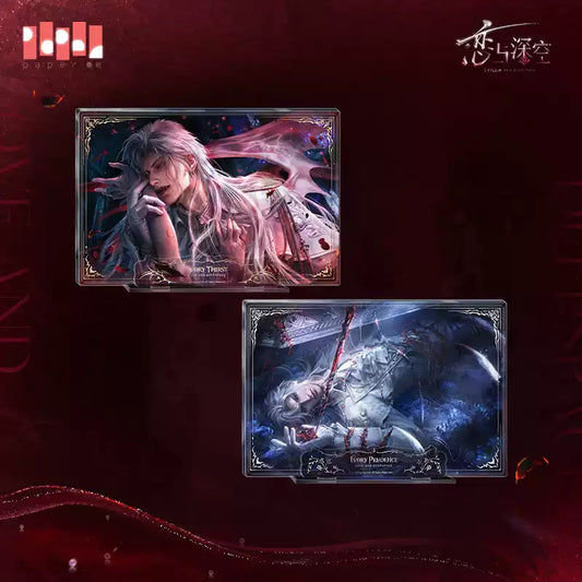 Vorbestellung Love and Deepspace · Sylus Silverwing Fiend Acryl Magnet Diorama
