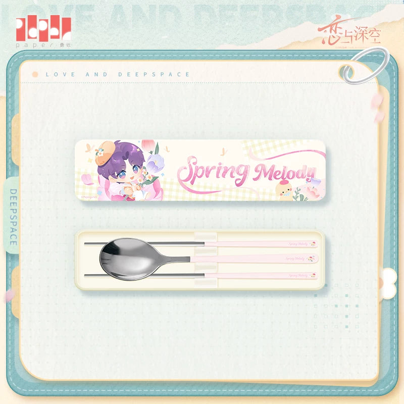 Vorbestellung Love and Deepspace · Frühlingszeit Besteckset