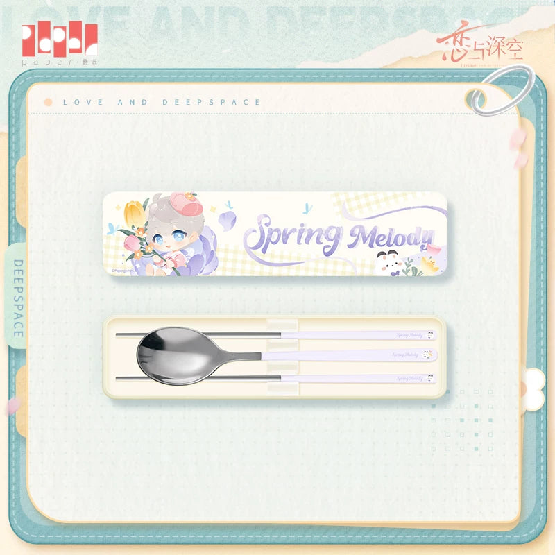 Vorbestellung Love and Deepspace · Frühlingszeit Besteckset