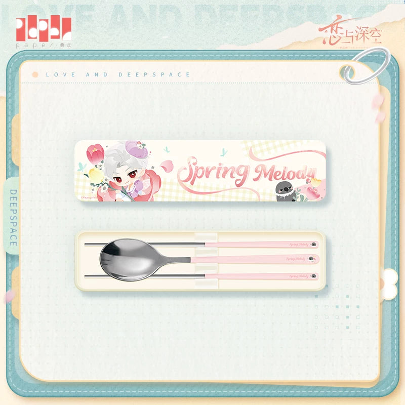 Vorbestellung Love and Deepspace · Frühlingszeit Besteckset