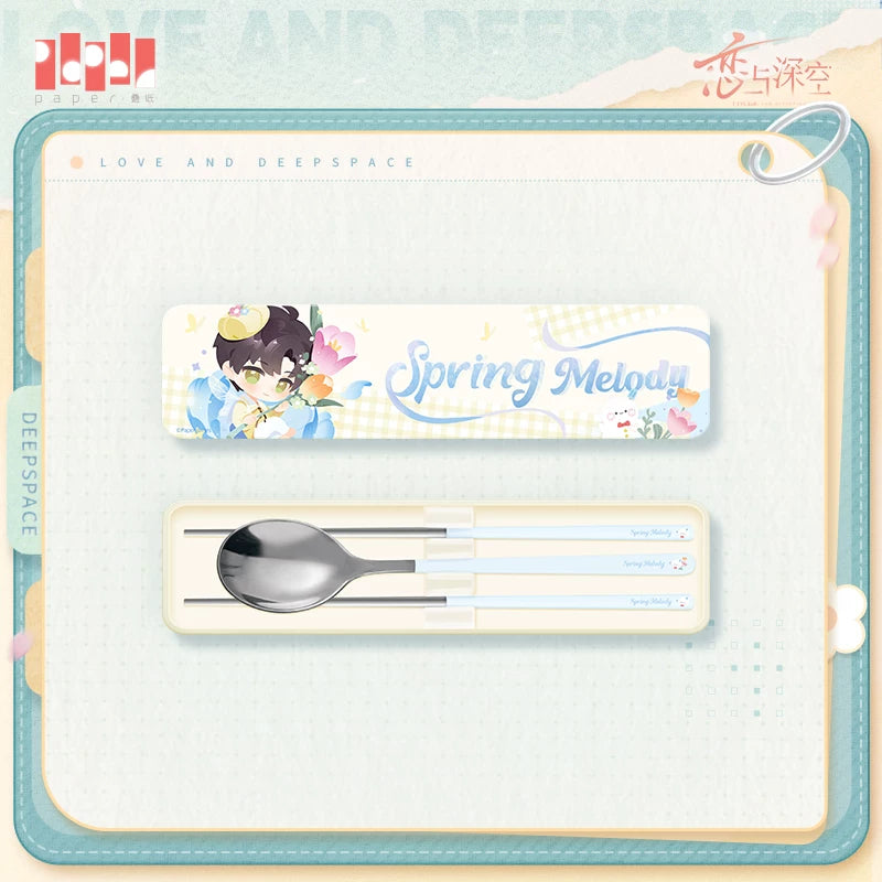 Vorbestellung Love and Deepspace · Frühlingszeit Besteckset