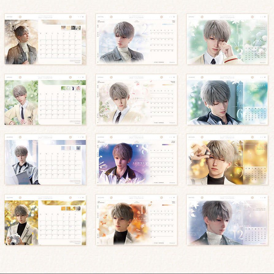 Vorbestellung Love and Deepspace · Tisch Kalender 2026