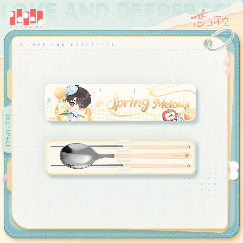 Vorbestellung Love and Deepspace · Frühlingszeit Besteckset