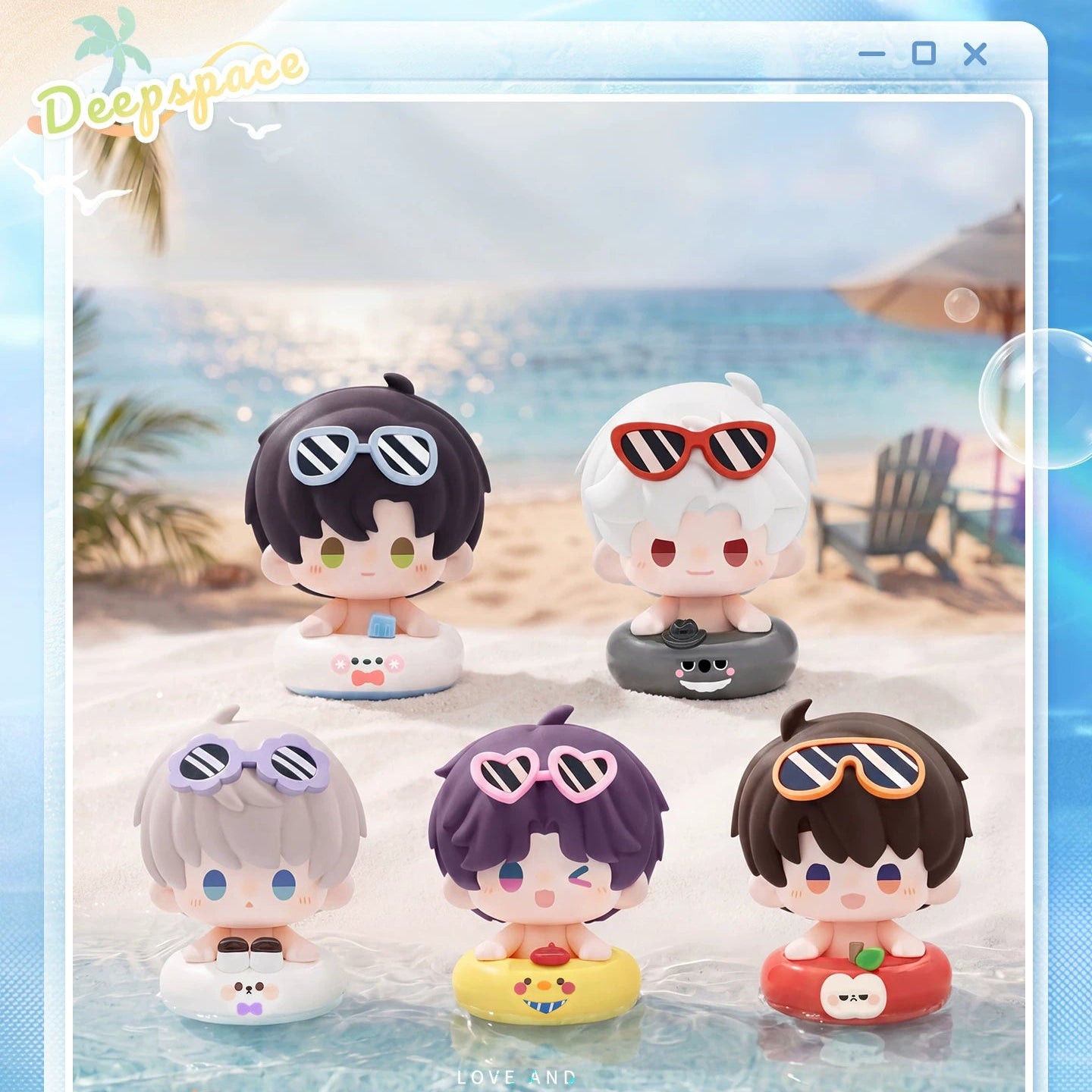 Vorbestellung Love and Deepspace · Glimmer Leisure series Mini Figur