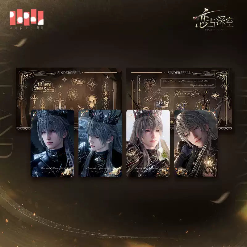 Vorbestellung Love and Deepspace · Xavier King of Darknight Photo Card Set
