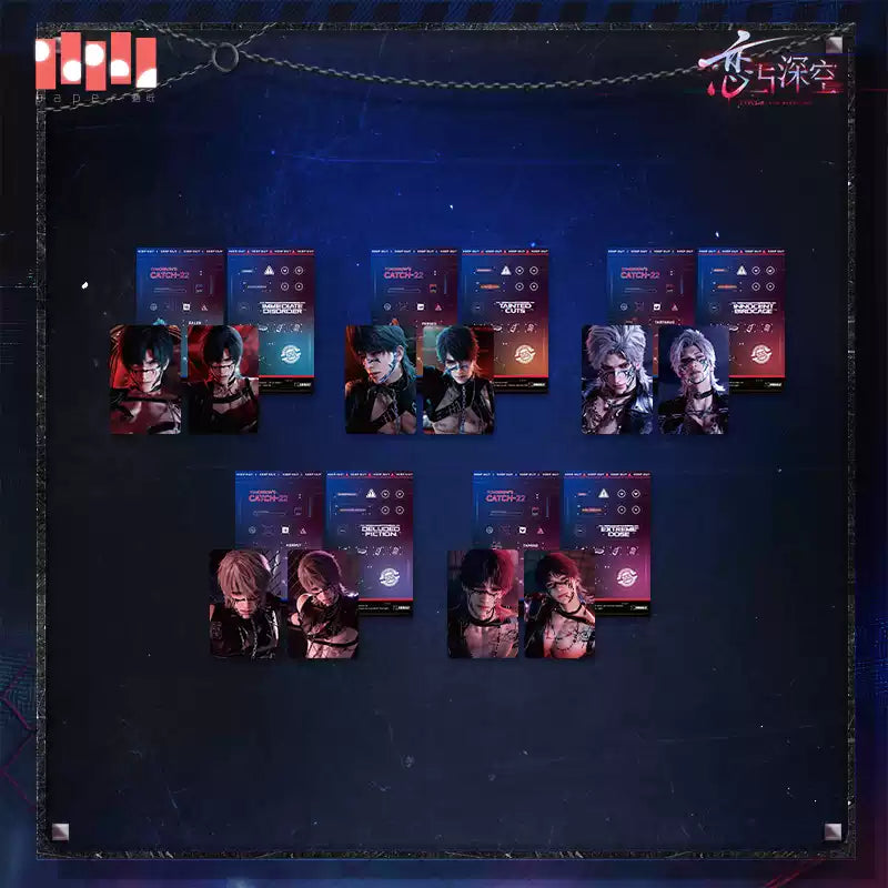 Vorbestellung Love and Deepspace · Tomorrow's Catch-22 Photo Card Sets
