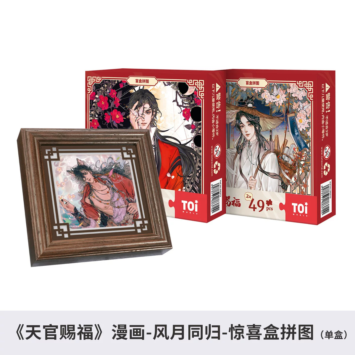 Heaven Official's Blessing TGCF Manhua Mini Puzzle mit Rahmen