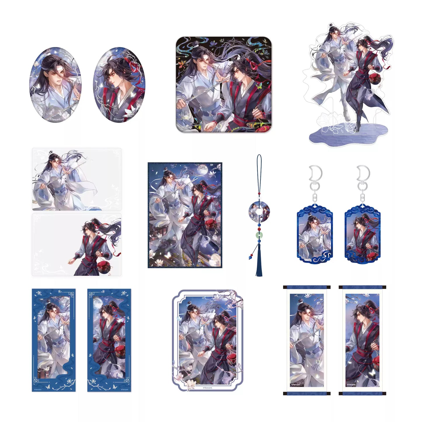 The Grandmaster of Demonic Cultivation Sword Moon Chasing Series Merchandise