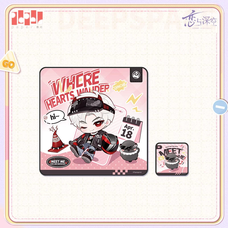 Vorbestellung Love and Deepspace · Heart to Heart series Multifunktions Tuch/Tasche