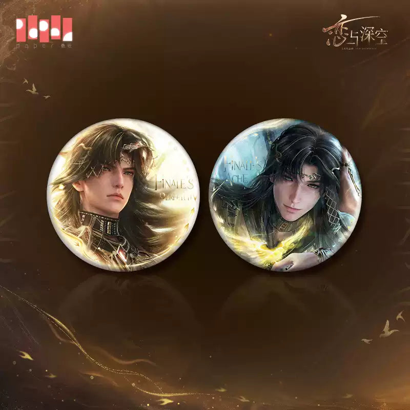 Vorbestellung Love and Deepspace · Zayne God of Annihilation Rund Button